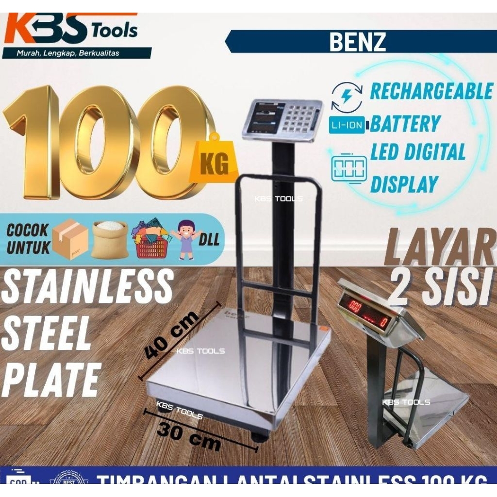 TIMBANGAN DIGITAL 100KG BENZ WERK