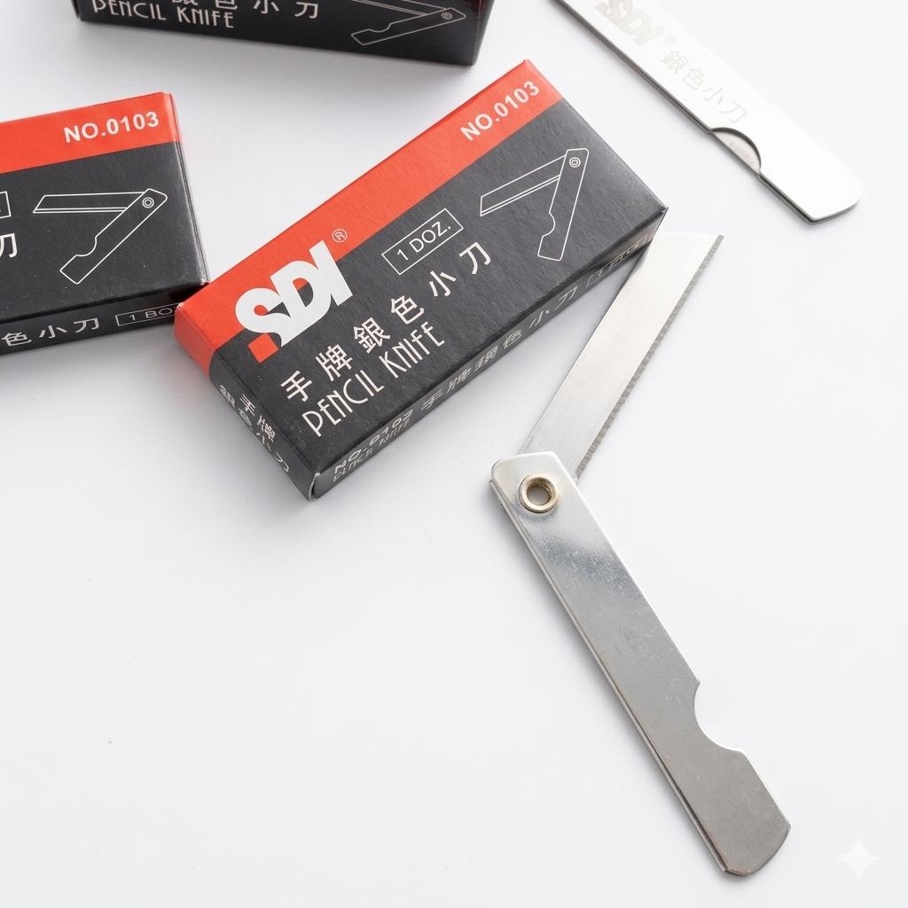 Cutter Silet Lipat Silver 0103 SDI