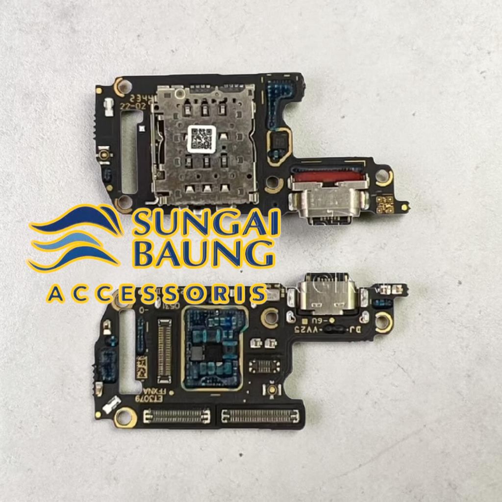 flexibel konektor cas papan cas connector charger Vivo v25 5g / Vivo v25e 5g + ic original