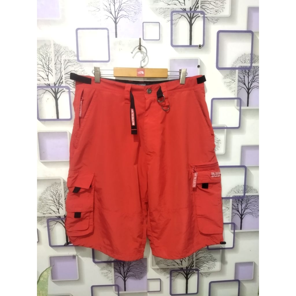 celana kargo fubu autentik merah