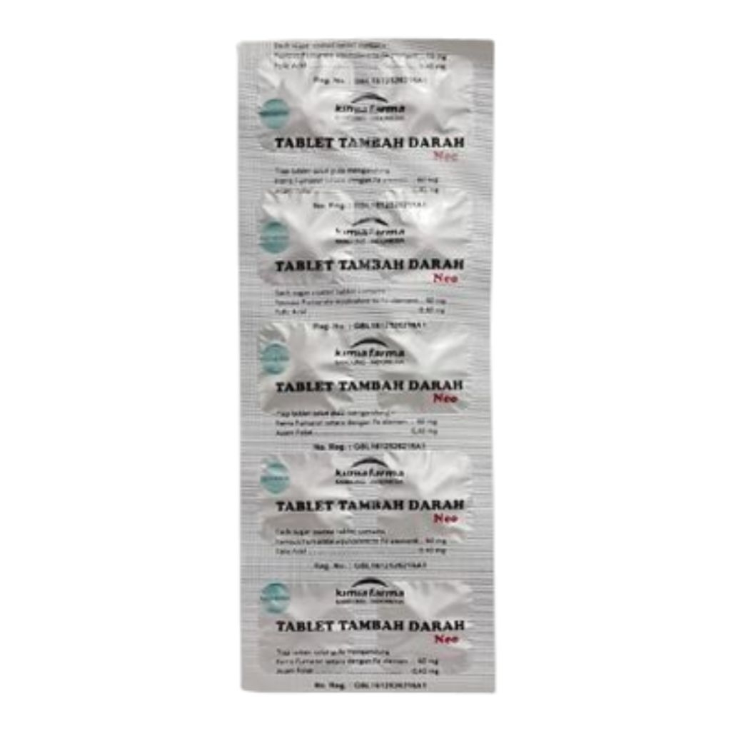 TAMBAH DARAH KIMIA FARMA STRIP 10 TABLET