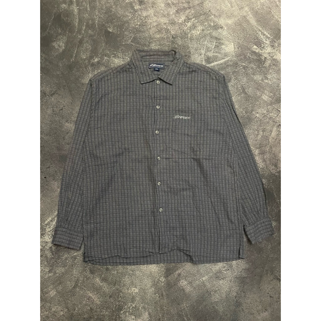kemeja vintage Piko Hawaiian longboard wear