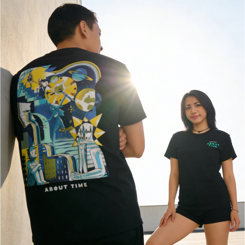 Kaos Band Rumah Sakit About Time TSHIRT 100% COTTON ||| Kaos Casual Bahan Katun Premium Kombed 30s |