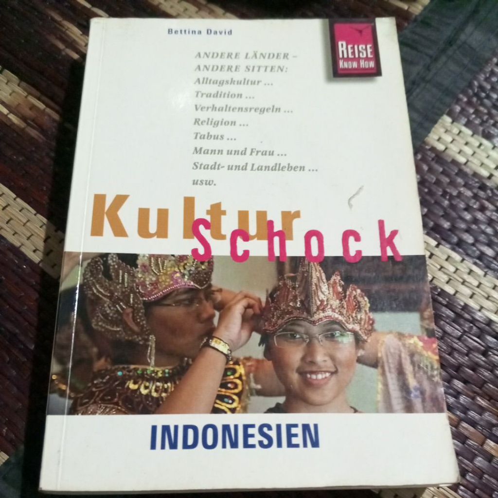 kultur schock... indonesien....bettina David... bahasa Jerman.