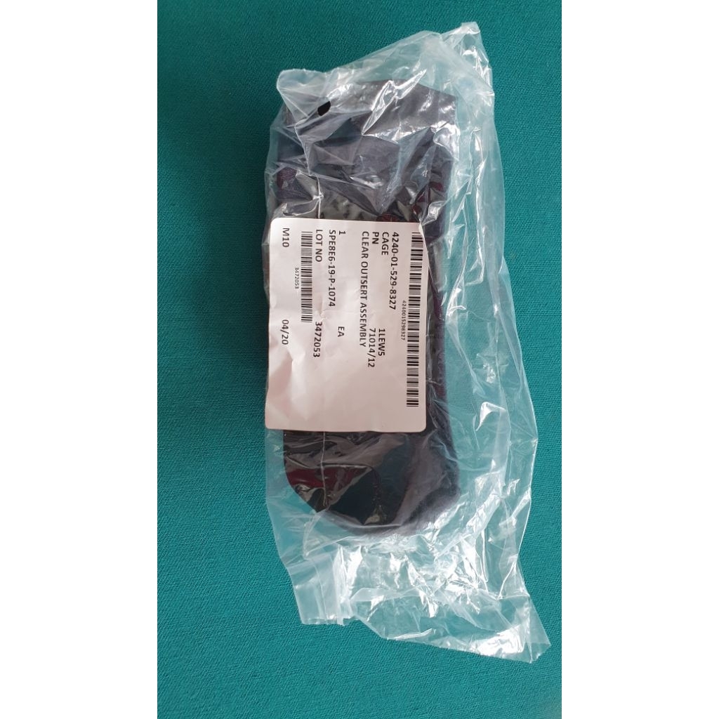 Avon C50/C55/M50 Clear outsert assembly lensa bening lindungi gas mask