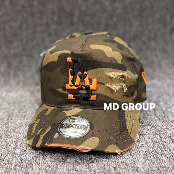 Bisbol Hat Import Camo Brown Sobek Caps LA 8FORTY Terbaru 2026 High Quality