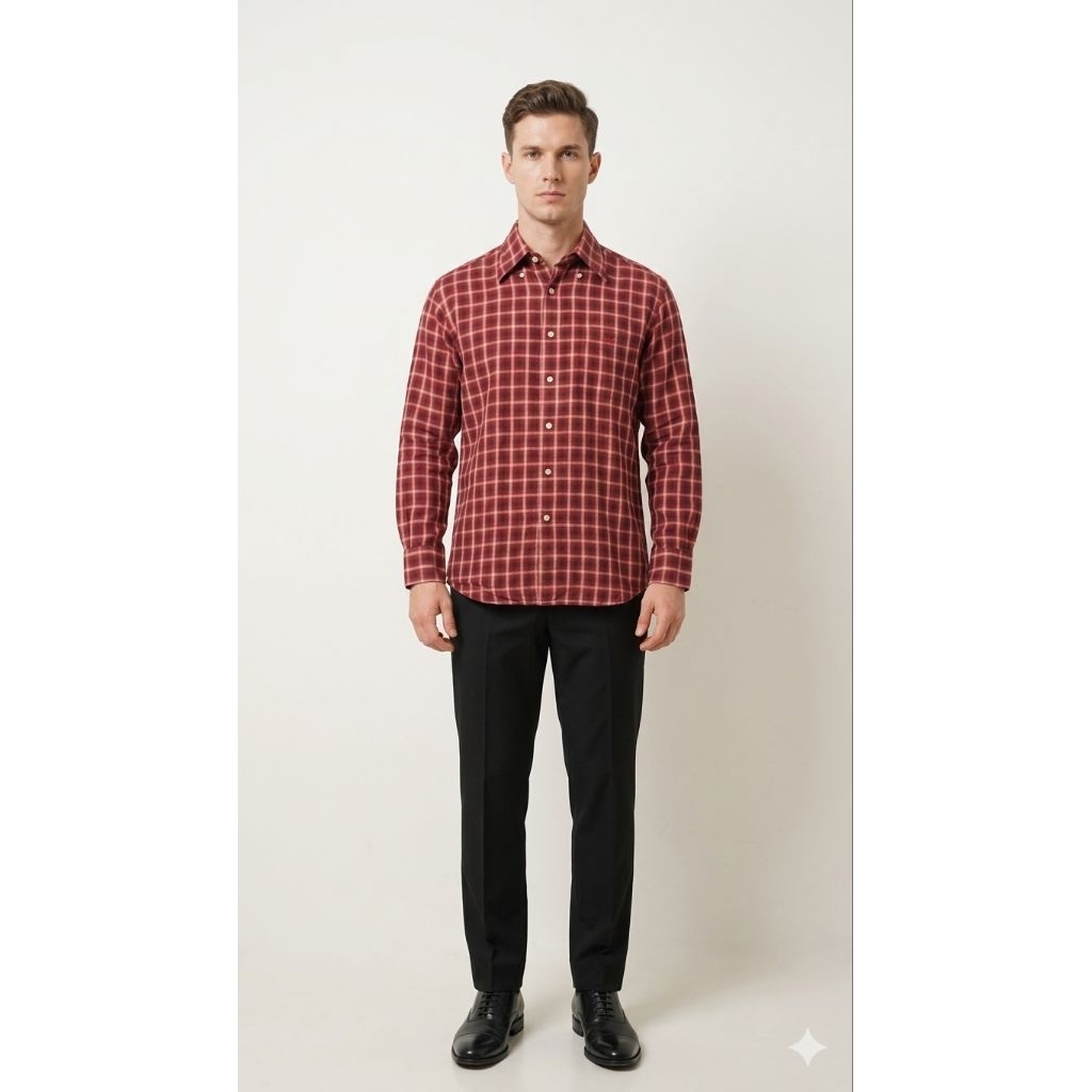 Kemeja Baracuta Vintage 90s