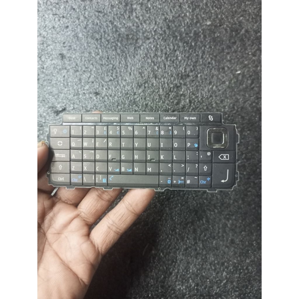 Keypad Dalam Nokia E90 Original Copotan Hp Warna Coklat