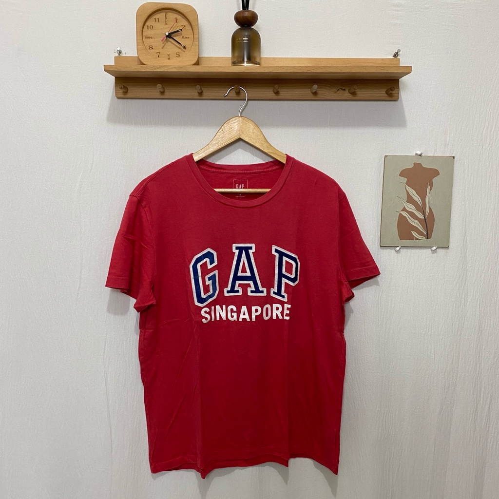 kaos tshirt G a P original size M Singapore
