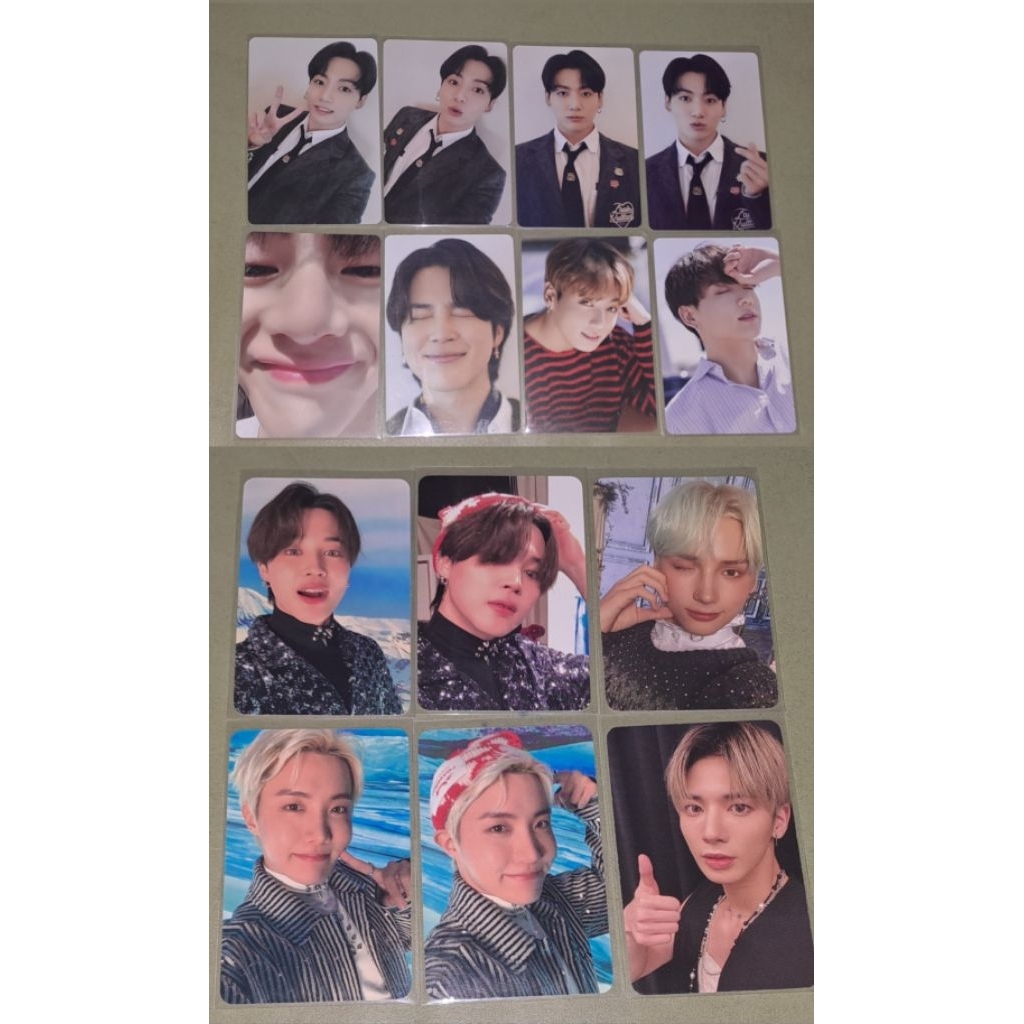 BTS TXT PHOTOCARD OFFICIAL DICON
