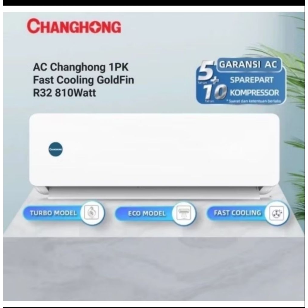 AC CHANGHONG 1 PK CSC09NVB4 + PASANG