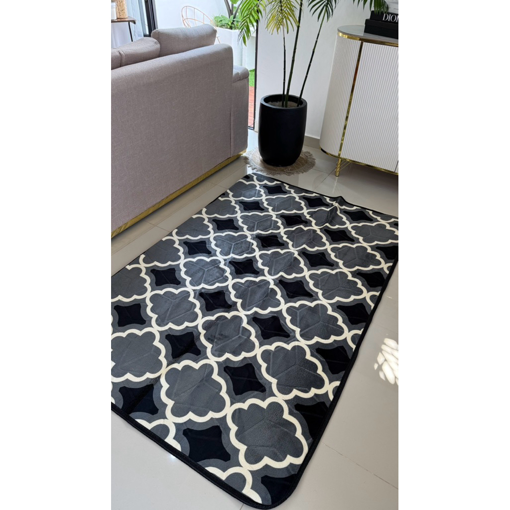 PROMO TERMURAH KARPET MALAYSIA SIZE 120x180 TEBAL 10MM KARPET BUSA / KARPET ANTI SELIP / Karpet anti