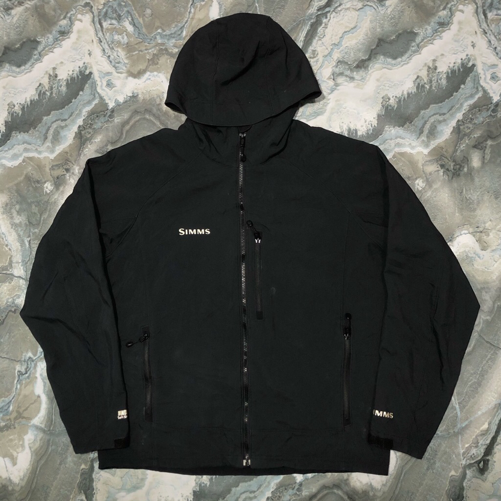 jacket simms fishing gropcore windstopper outdoor