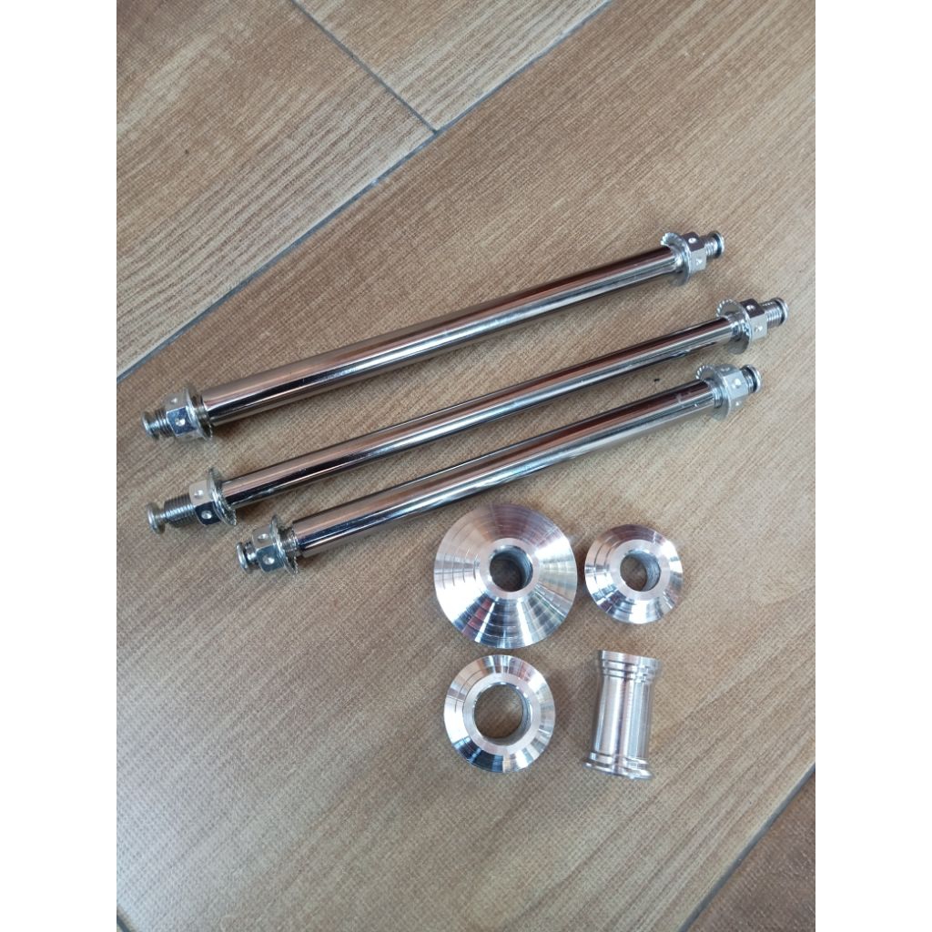 as roda rx as roda depan belakang swiming arm rx king custom anti karat set bos tromel rx king