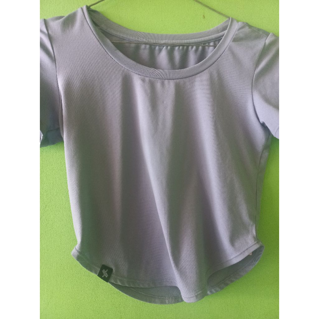 Preloved Xexymix crop top Blue