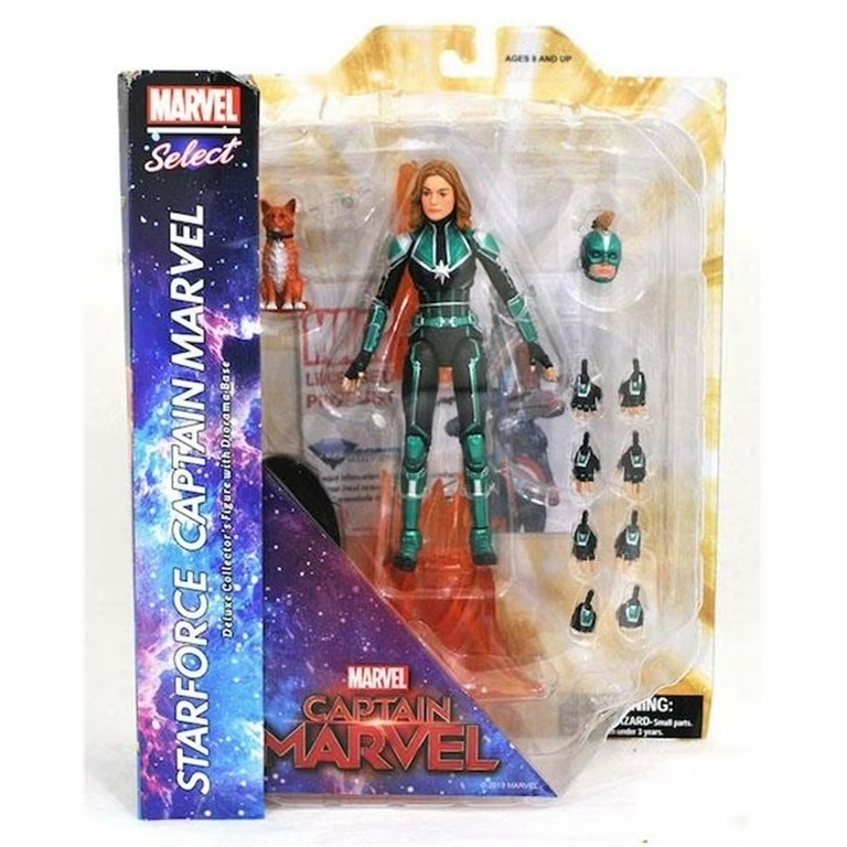 DIAMOND SELECT MARVEL SELECT CAPTAIN MARVEL MOVIE