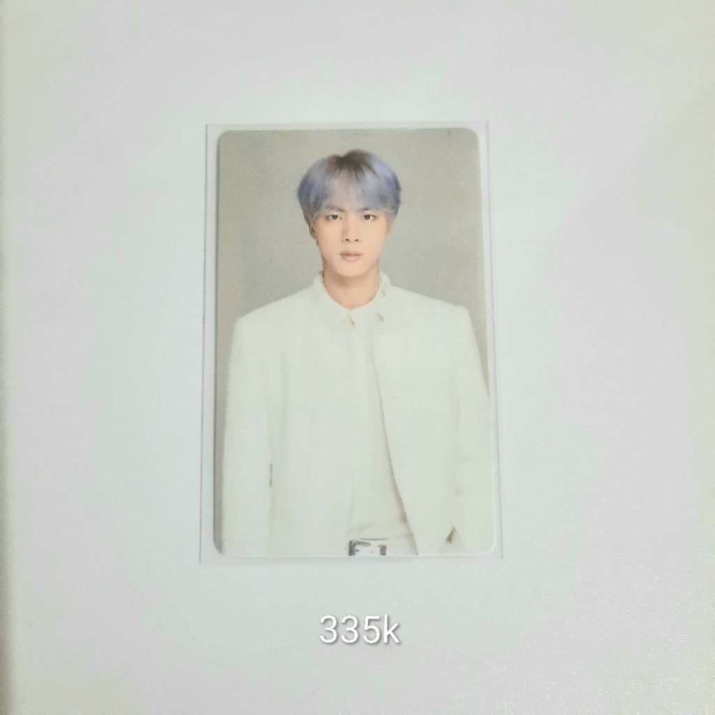 photocard pc dispen lys sys Jin BTS