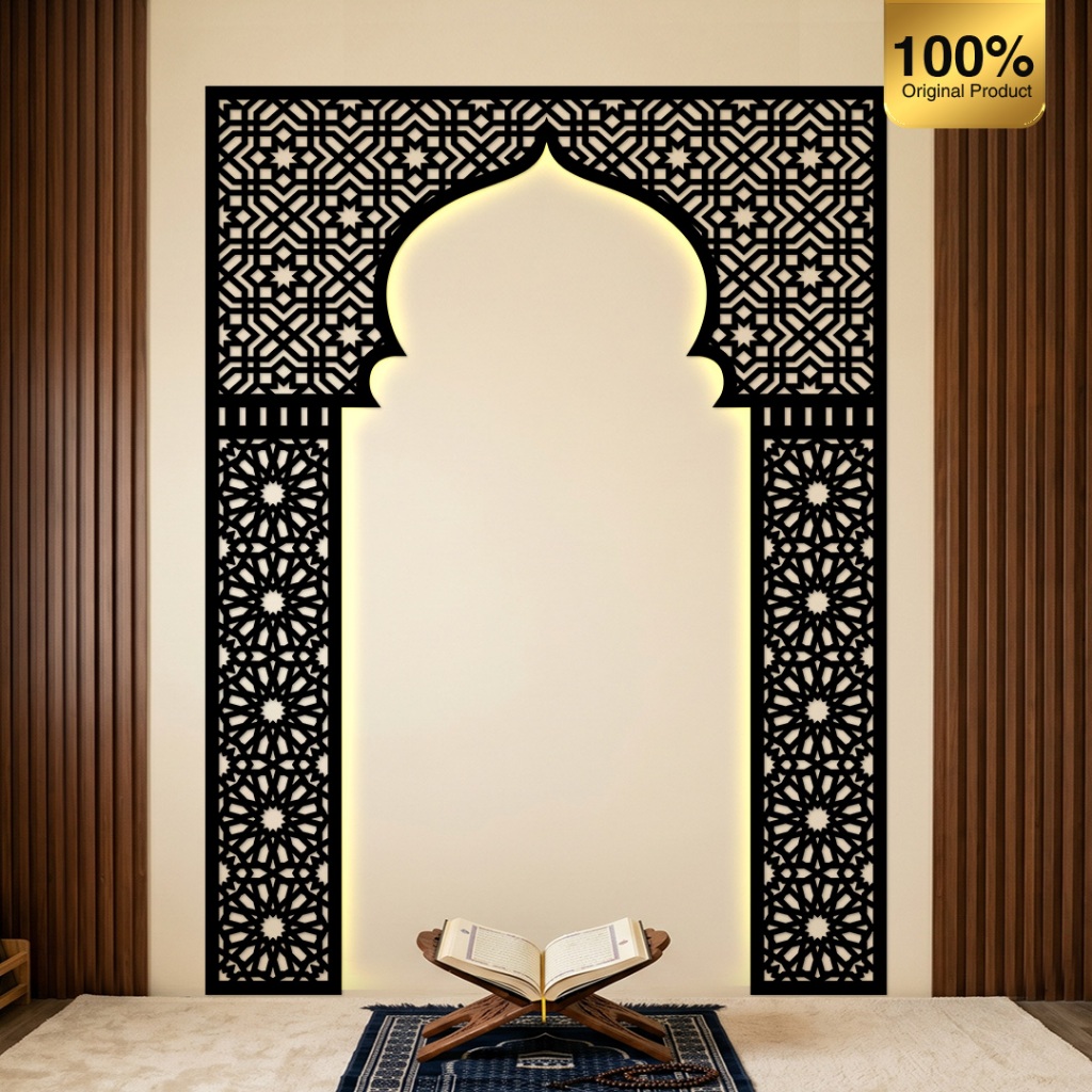 Sawala Studio - Mihrab Mushola Minimalis Material PVC Foam Board Tebal 5mm