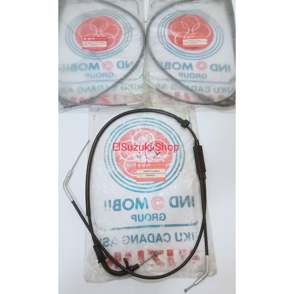 Kabel Gas Set Kabel Pompa Oli Suzuki Tornado 110 Original SGP Japan
