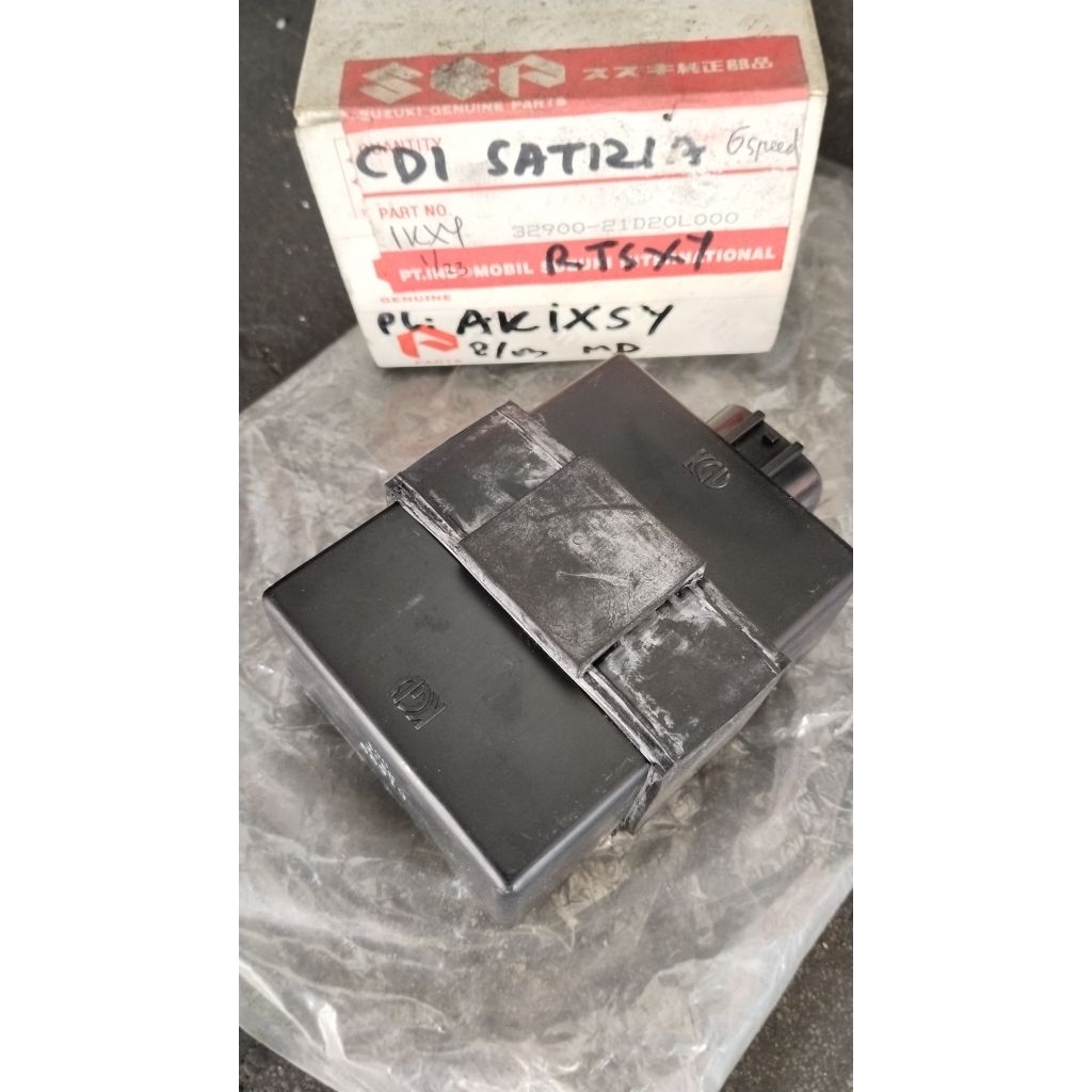 cdi unit CDI unit cdi CDI pengapian Suzuki Satria 2T 2t satria RU lumba ru 6speed KGD original NOS