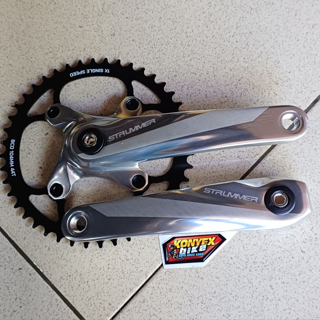 crank Strummer 44T crank Rogue BONUS STICKER