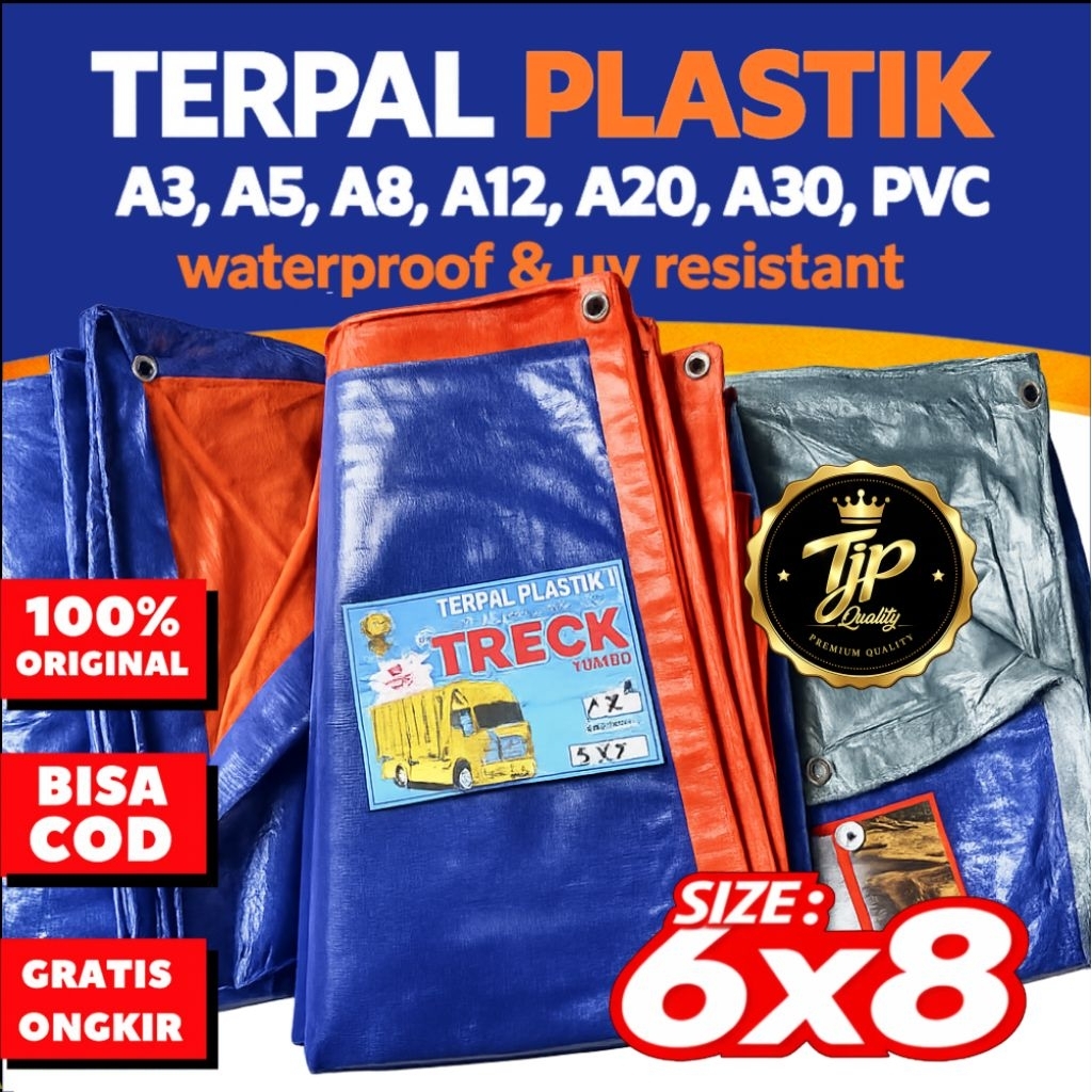 Jual Terpal Plastik Ketebalan Lengkap A3/A5/A8/A12/A15/A20/A30/PVC Terpal Serba Guna Tahan Air & Pan