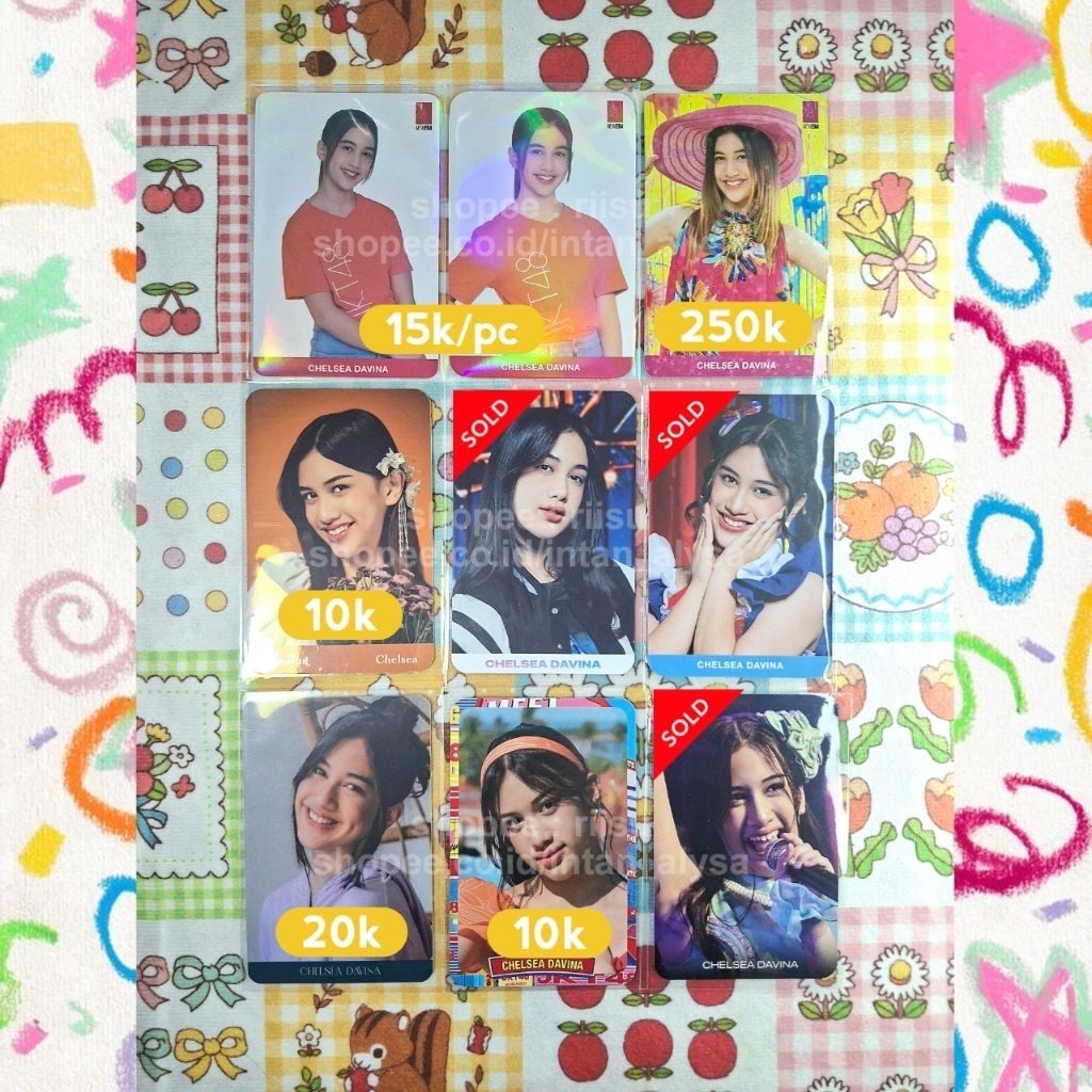 ‼️ WAJIB BACA DESK ‼️ [ CHELSEA JKT48 PC ] Photocard Oh My Pumpkin OMP Sister Reunion Summer Fest So