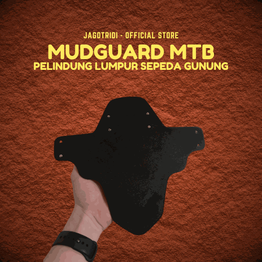 Mudguard MTB – Pelindung Lumpur Sepeda Gunung | Fender Depan MTB Downhill | Shock Fork Mud Guard 3D 