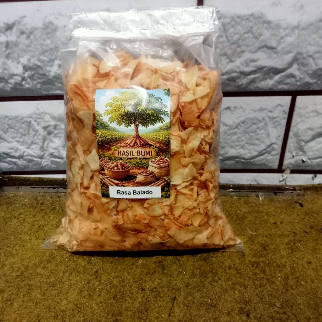 Keripik Singkong Patahan Kusuka Renyah dan Tidak Keras
