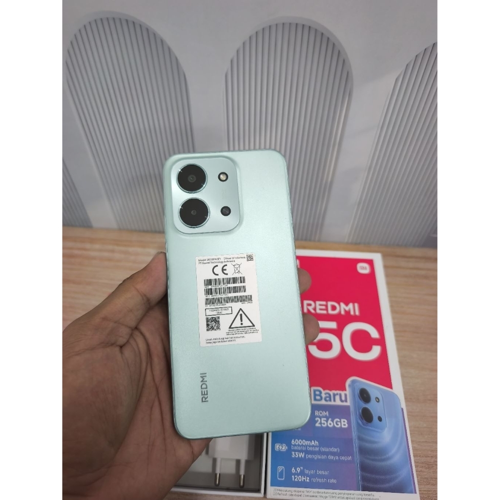 REDMI 15C 8/256 SECOND FULLSET ORIGINAL GARANSI RESMI