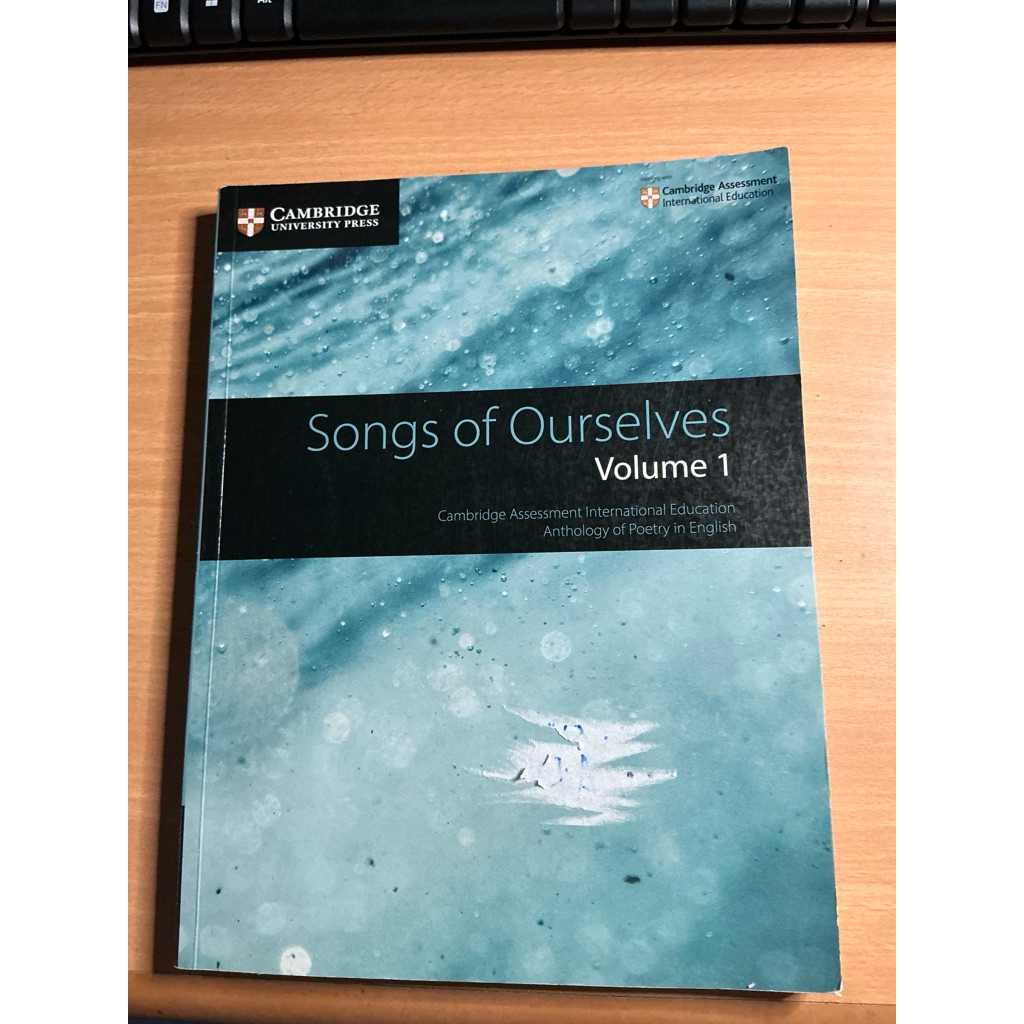 Buku Songs of Ourselves Volume 1 - Cambridge Assessment International Education Anthology of Poetry 