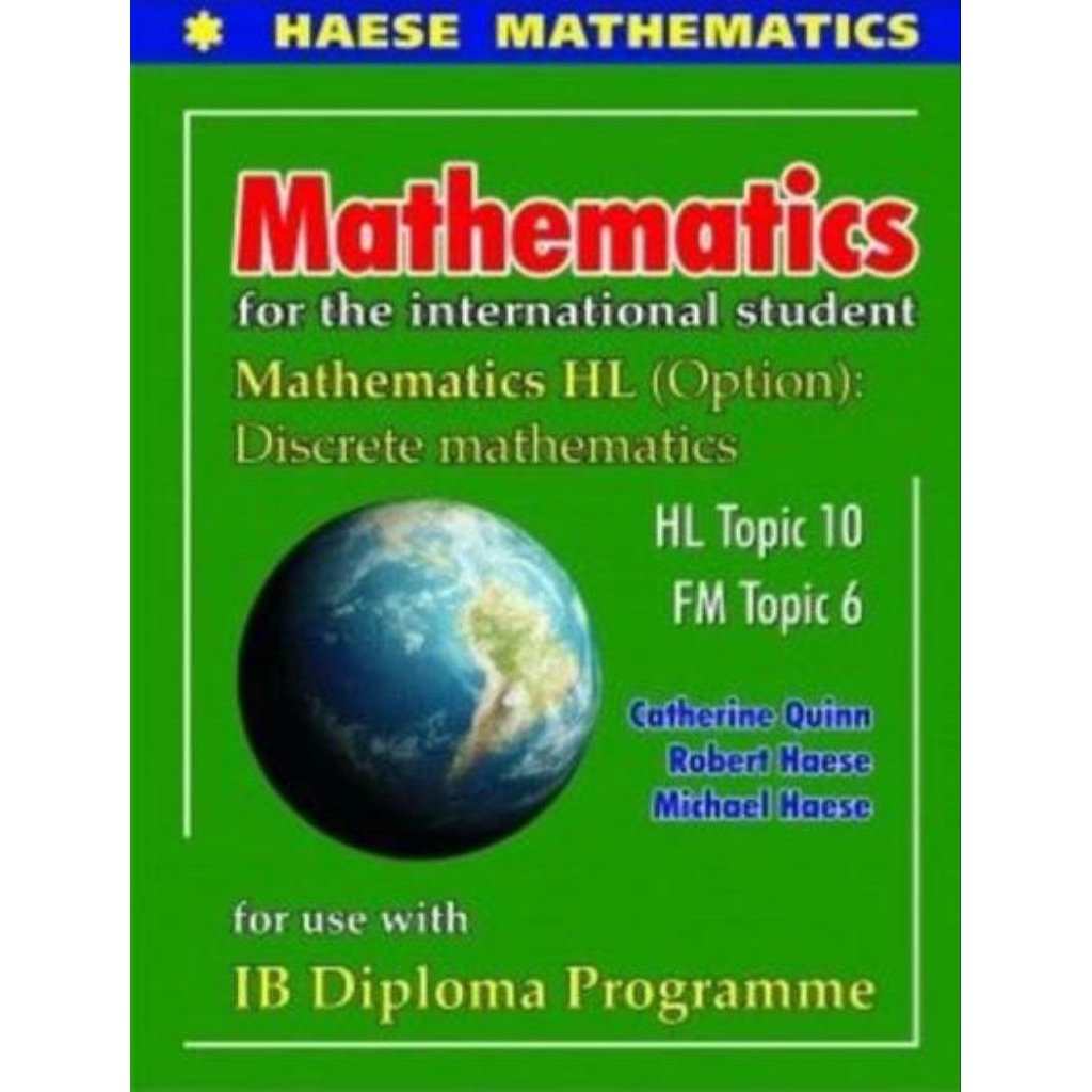 Mathematics - Mathematics HL (Option) - Discrete Mathematics