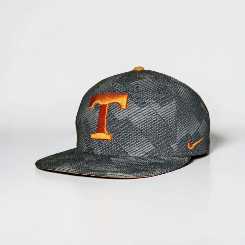 Topi Nike Snapback logo T abu-abu