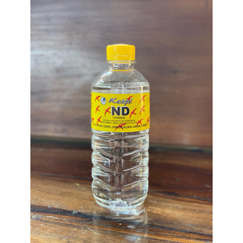 thinner nd KEIJI 300ml thinner campuran cat duco otomotif campuran cat kayu dan besi