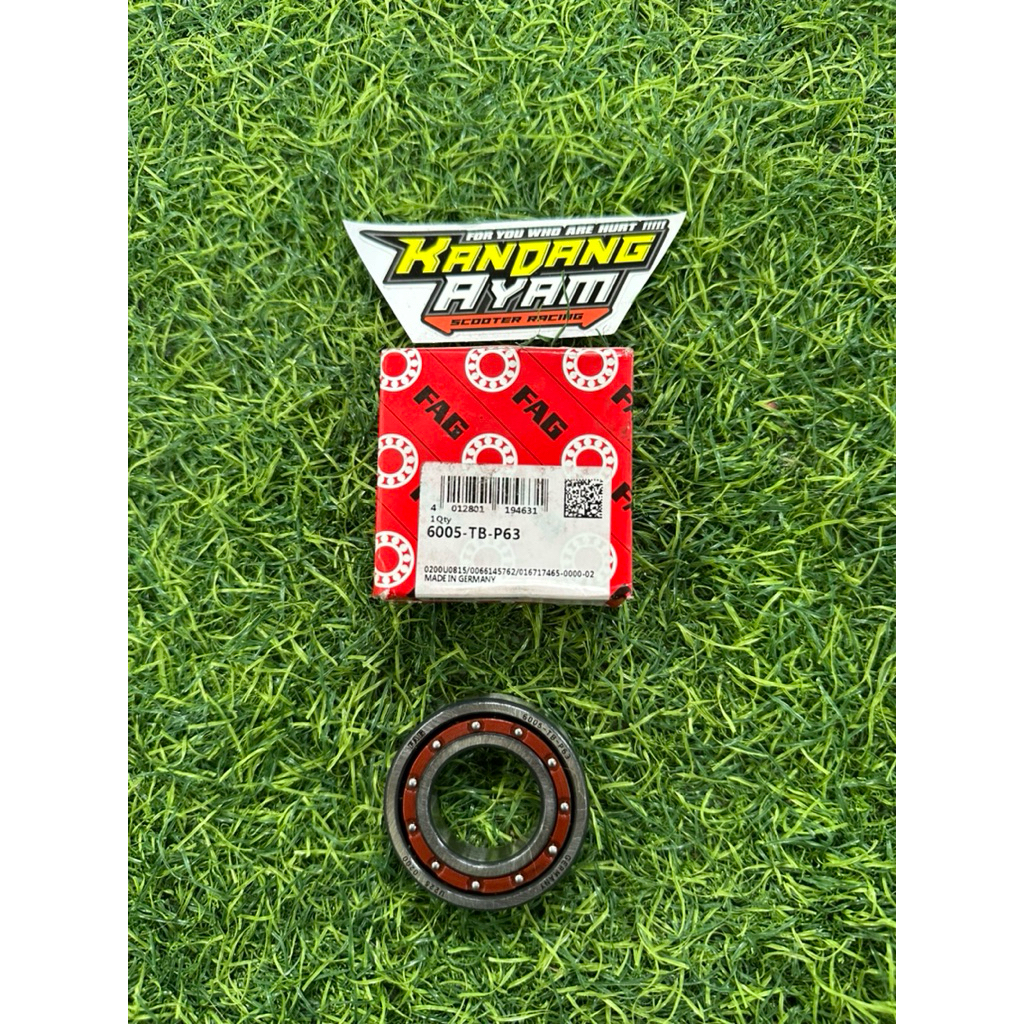 bearing laher kruk as vespa robahan 6005 TB P63 highspeed