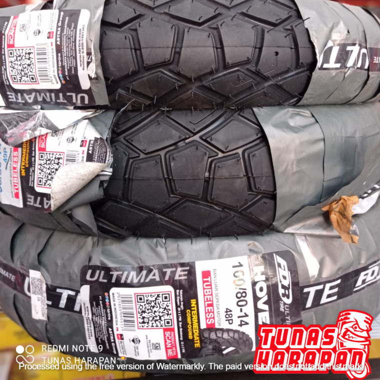 BAN MOTOR FDR HOVER TUBELESS  RING 14
