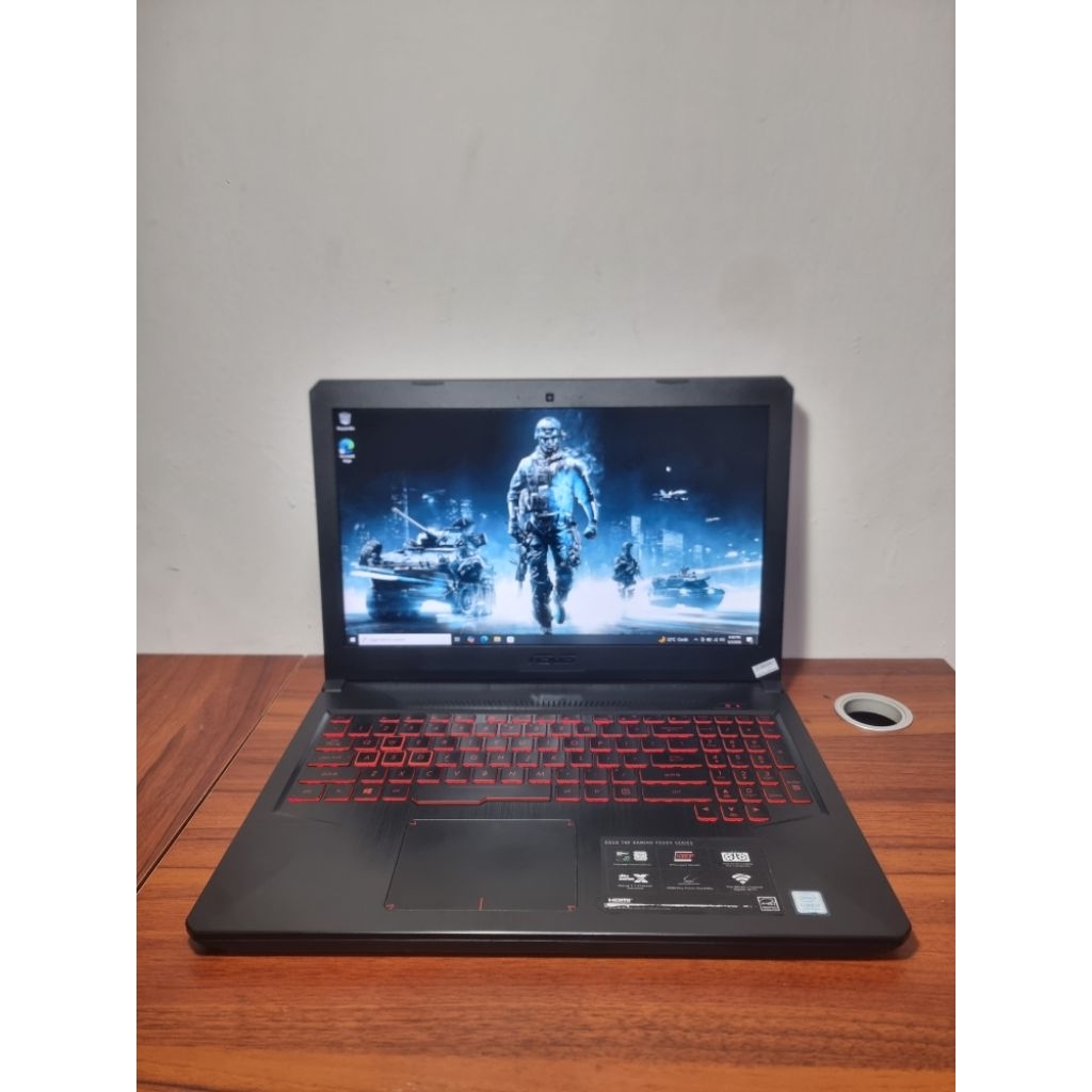 Asus tuf fx504ge i7 gen 8 vga gtx1050ti