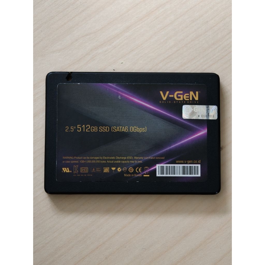 SSD V-GEN VGEN 2,5" 512GB SATA MATOT