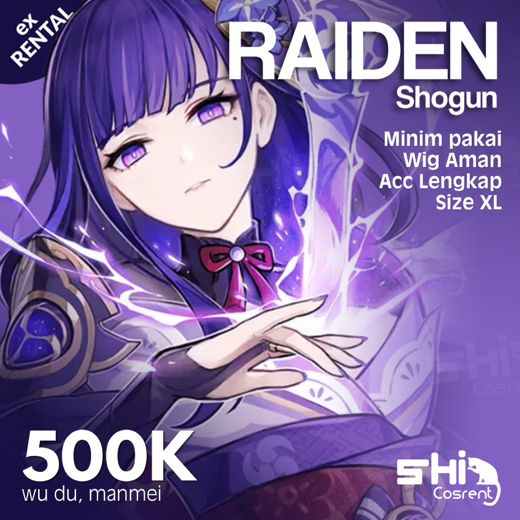 KOSTUM RAIDEN NEW