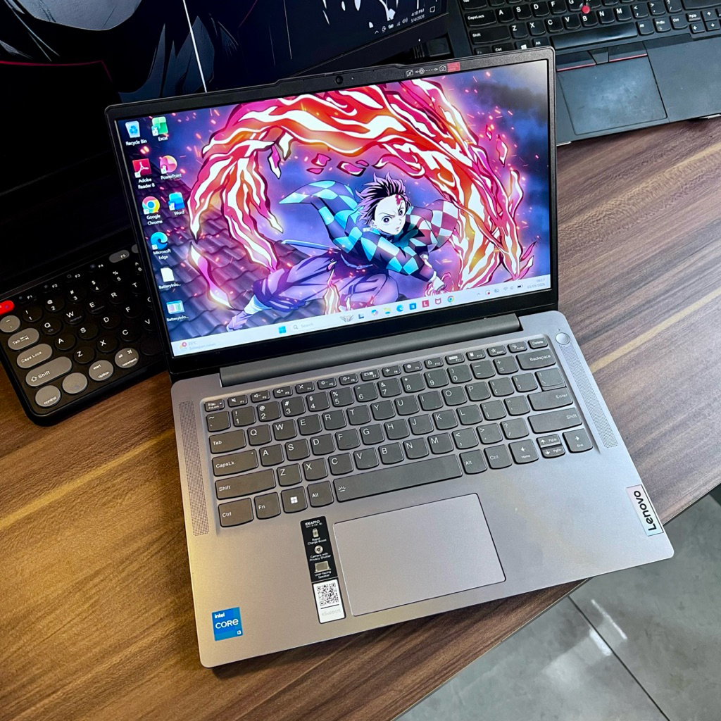 Laptop Second Kuliah Sekolah Lenovo ideapad Slim 3i Intel Core i3 Gen 13 8/512