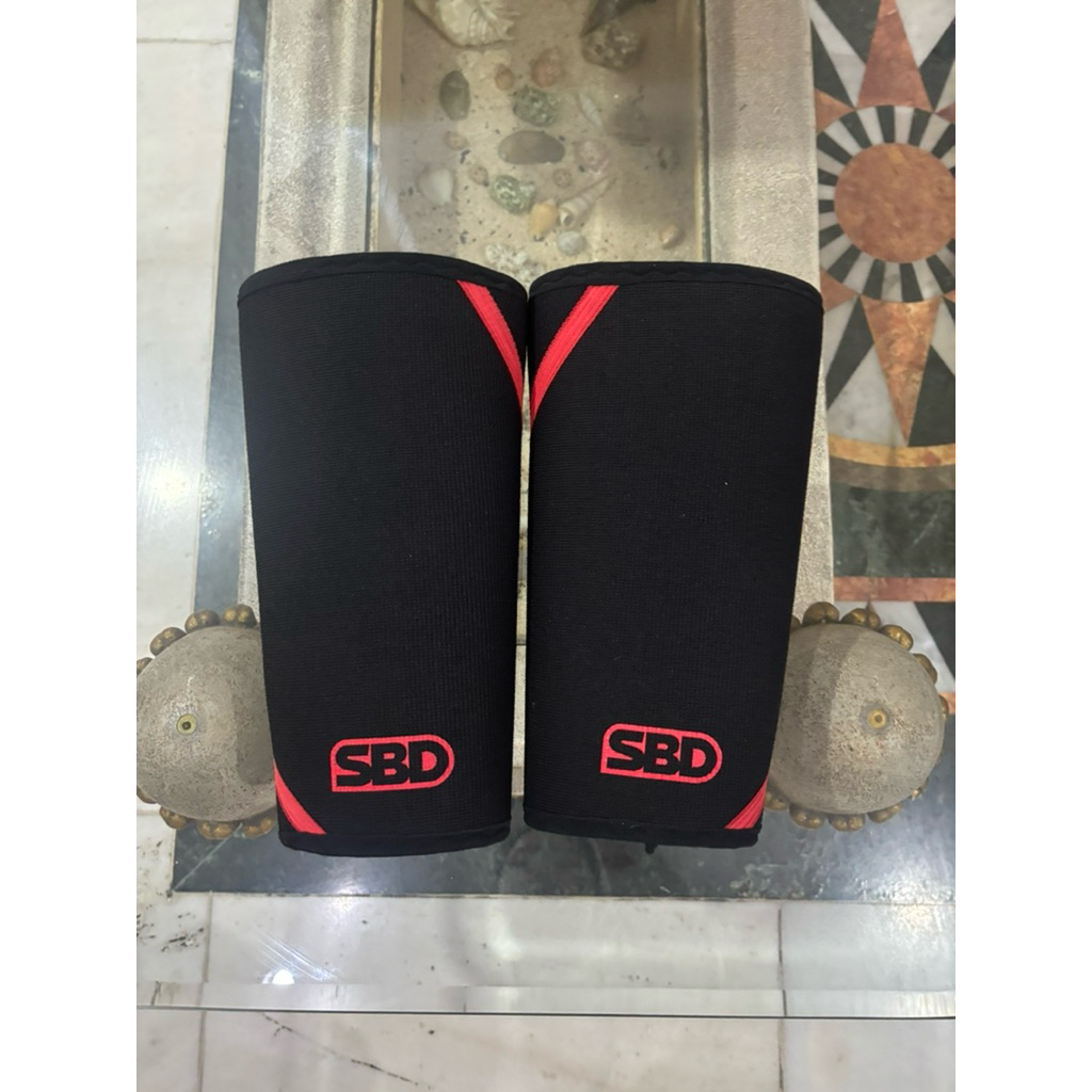 SBD Knee Sleeves Powerlifting Stiff 7mm Size M