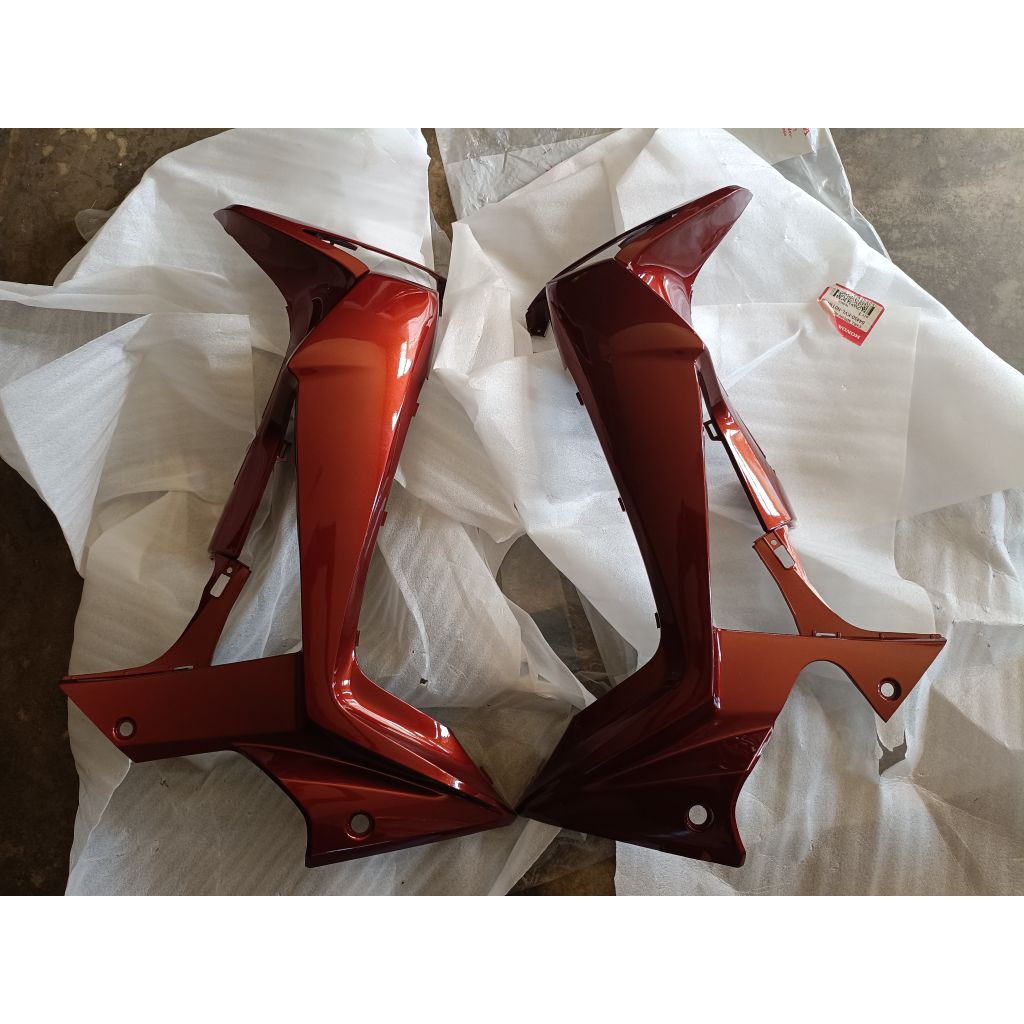 sayap honda supra X125 batman (KVL) original AHM. warna merah tua (WRM)