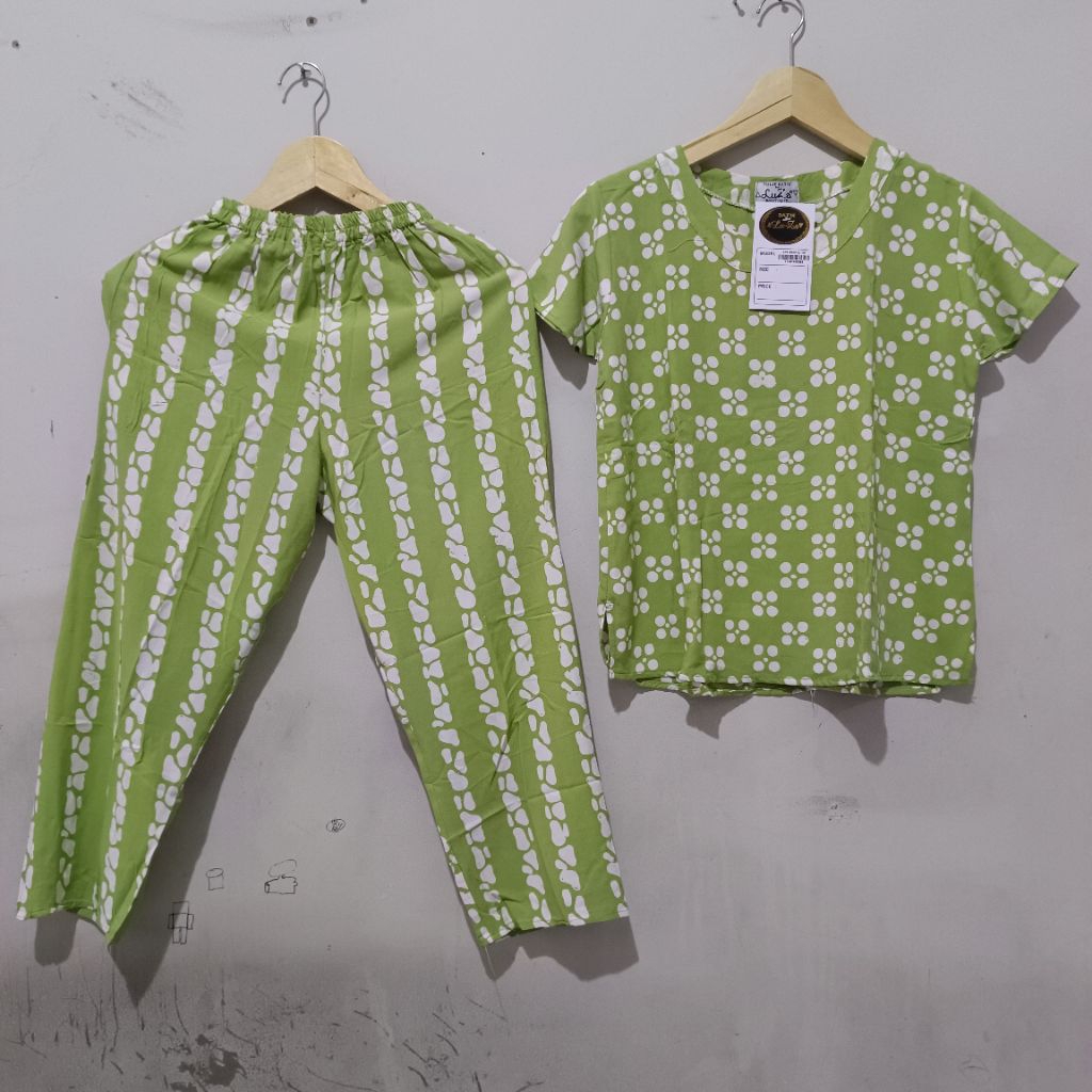 SETELAN BATIK LUZA ANAK  CELANA PANJANG / ONE SET ANAK BATIK LUZA  / SETCEL SPK ANAK BD by BATIK TUL