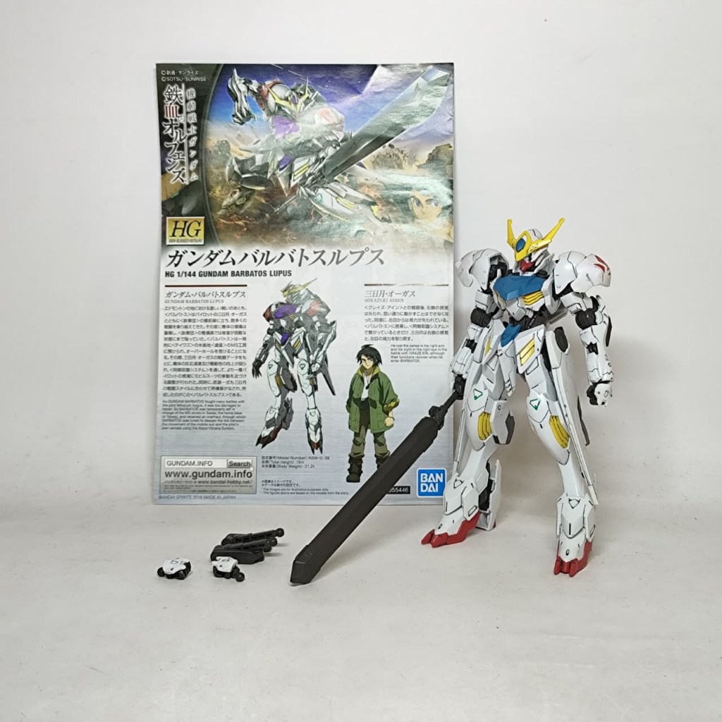 Bandai HGIBO Barbatos Lupus / Model Kit Gundam HG 1/144 2nd Sudah Rakit H195