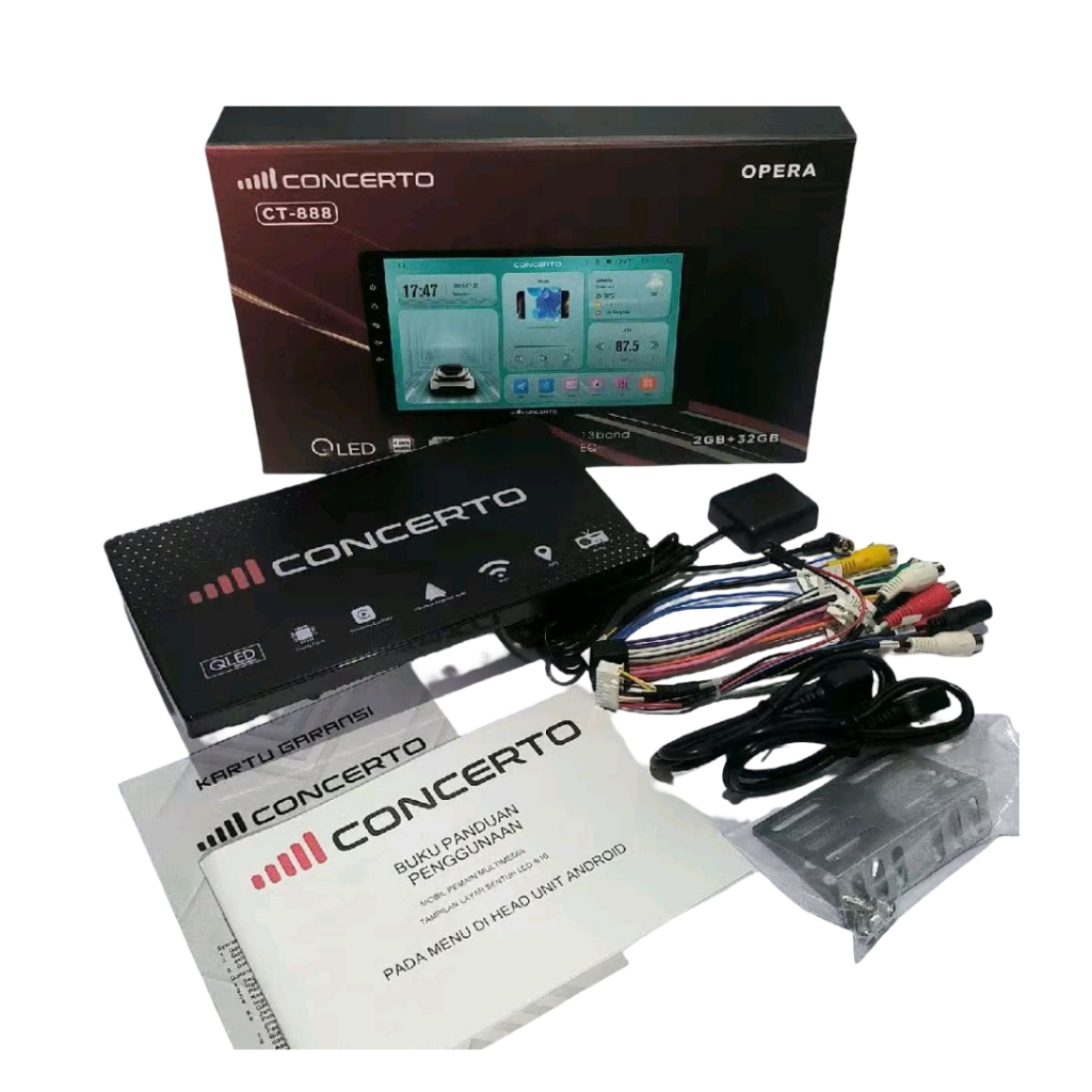HU Android Concerto Opera CT 888 Ram 2+32 GB