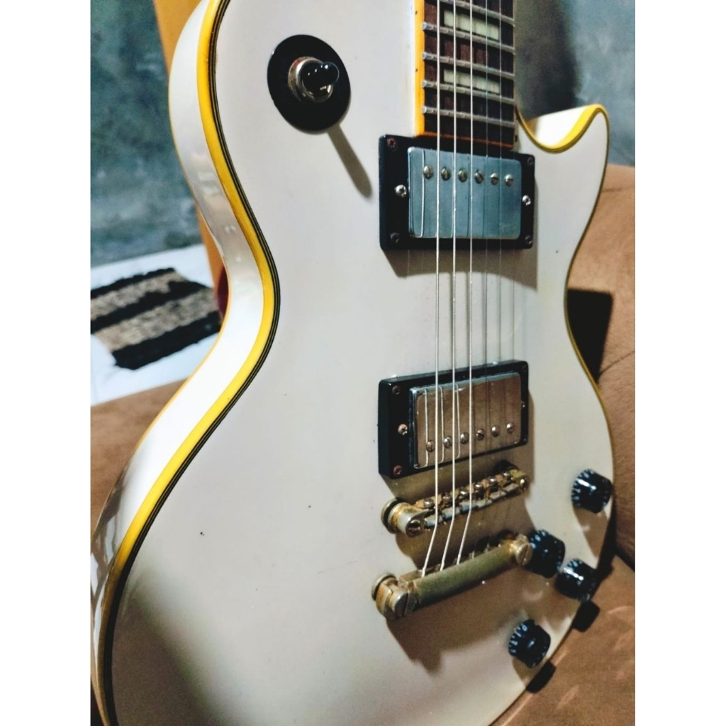 Epiphone Les Paul Alpine White Made In Indonesia
