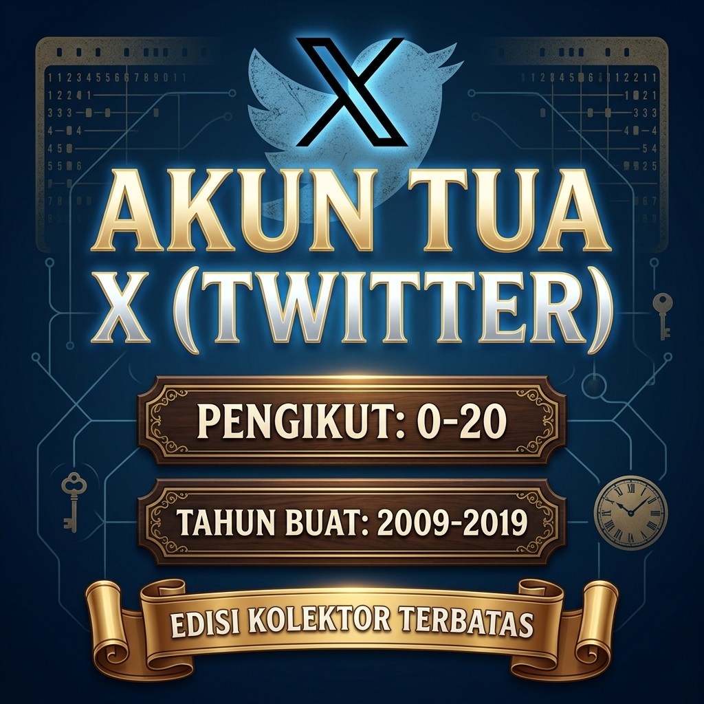 Akun Twitter Tua Tahun 2009-2019 Followers Random 0-20