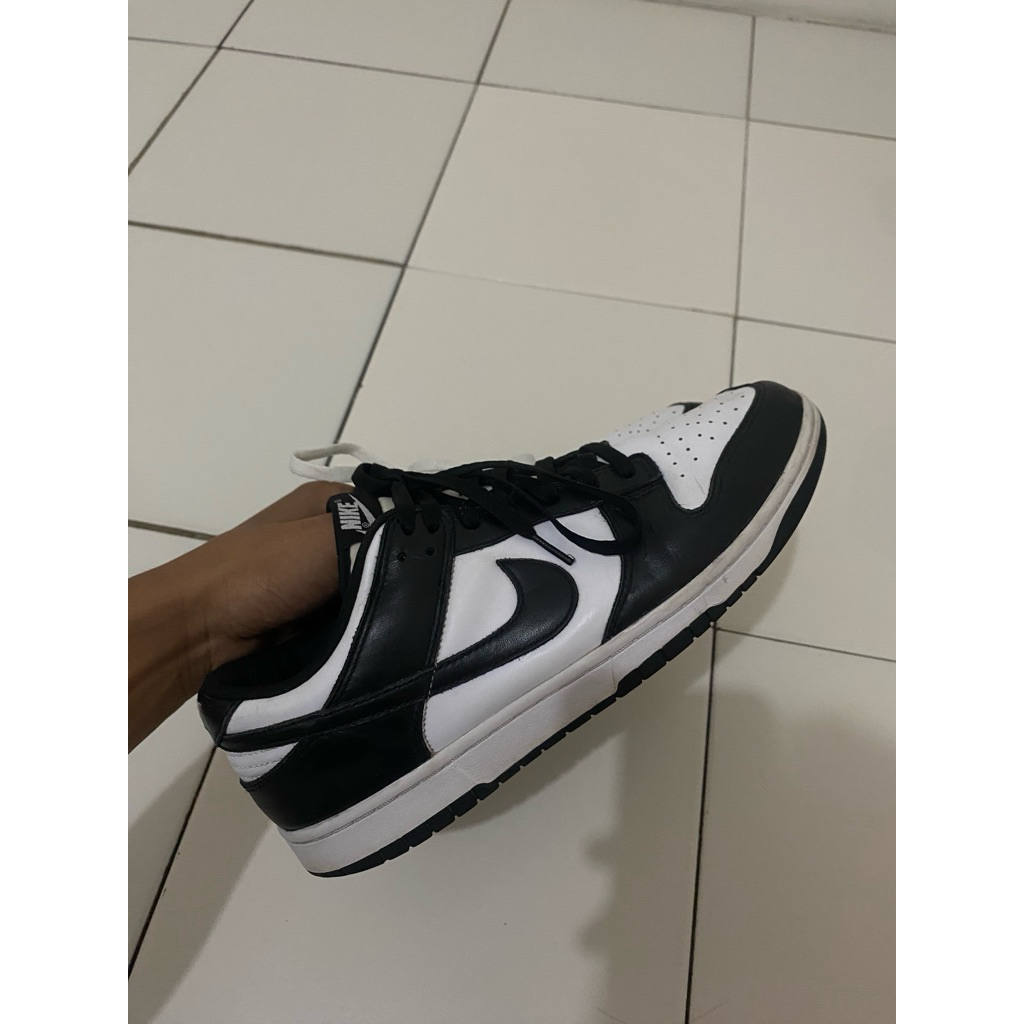 SEPATU NIKE DUNK LOW PANDA SIZE 45 SECOND