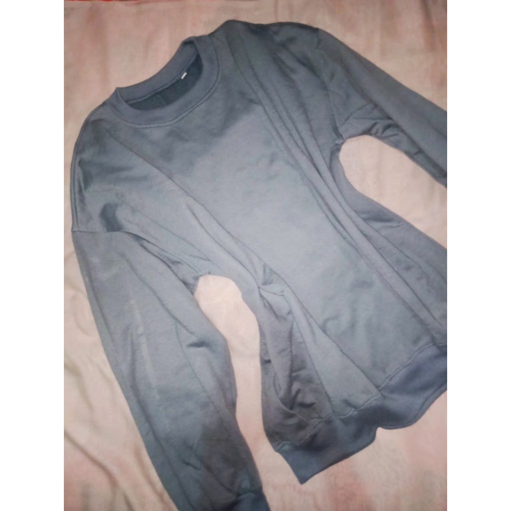 Sweater denim Oversize (Preloved)