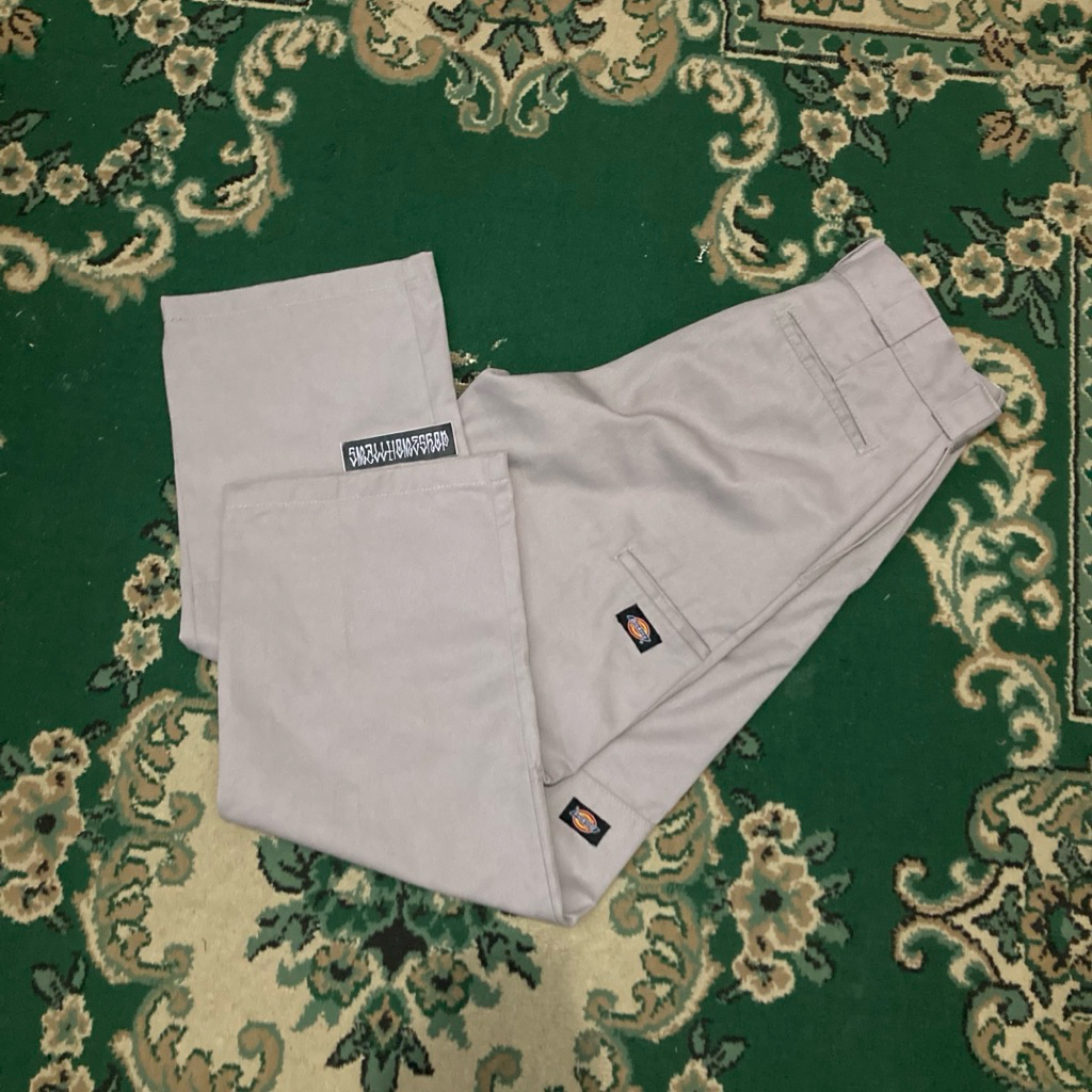 dickies double knee silver original